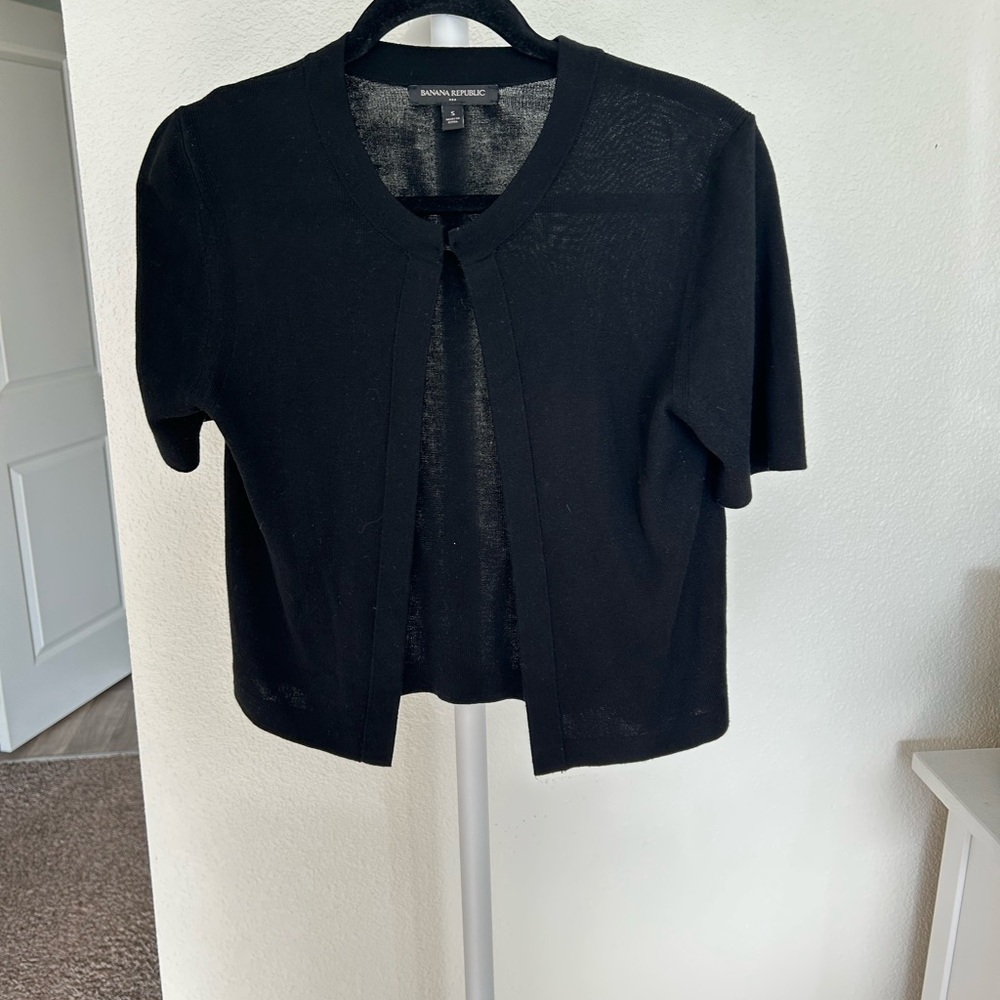 Banana Republic Black Cardigan